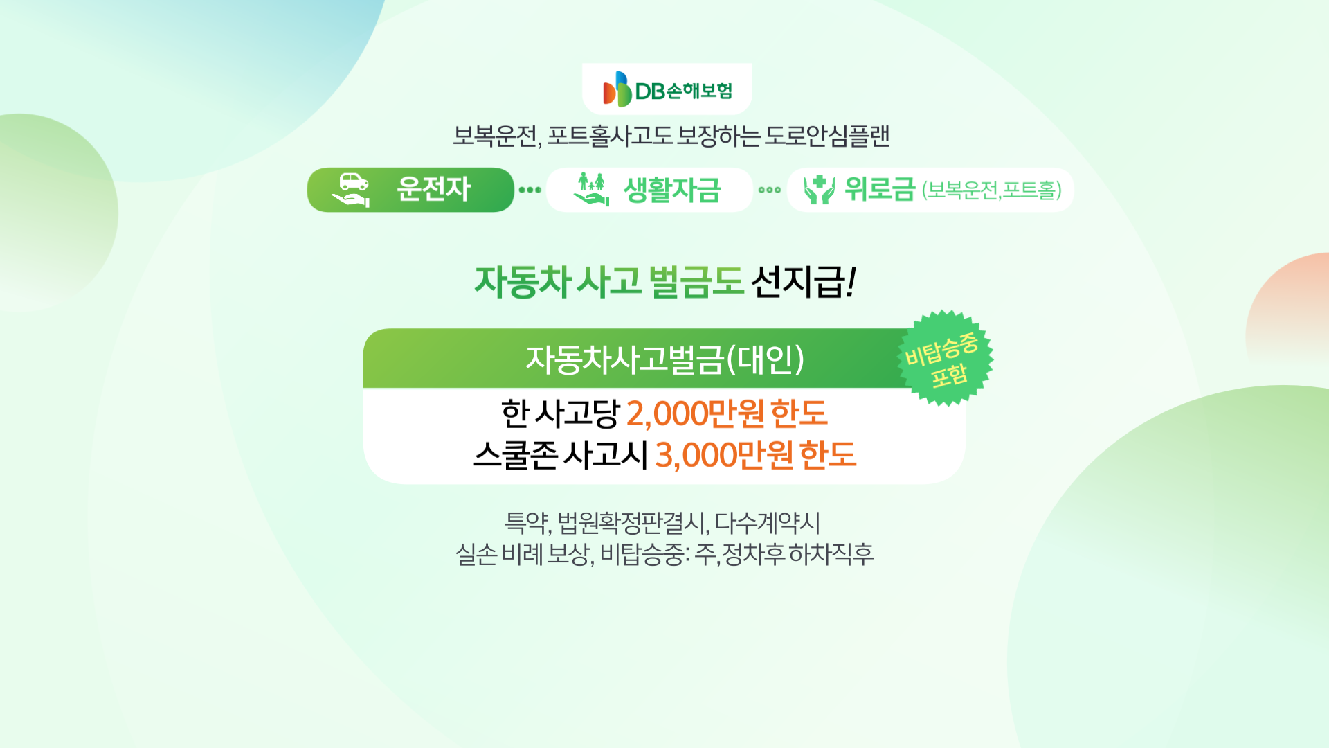 DB손해보험 참좋은 운전자보험
